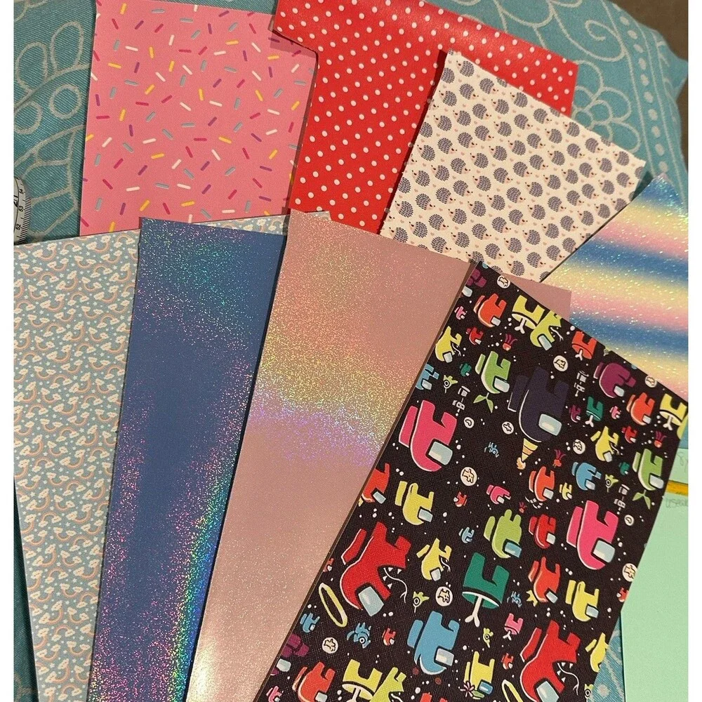 Bulk Faux Leather Sheets for Sewing and Crafting 29 Sheets